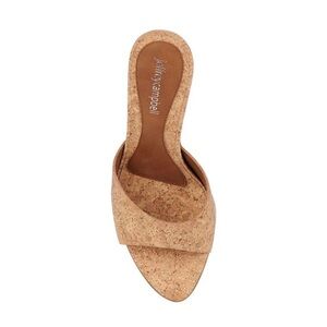 Jeffrey Campbell Agent Cork Slide Mule - Natural Tan